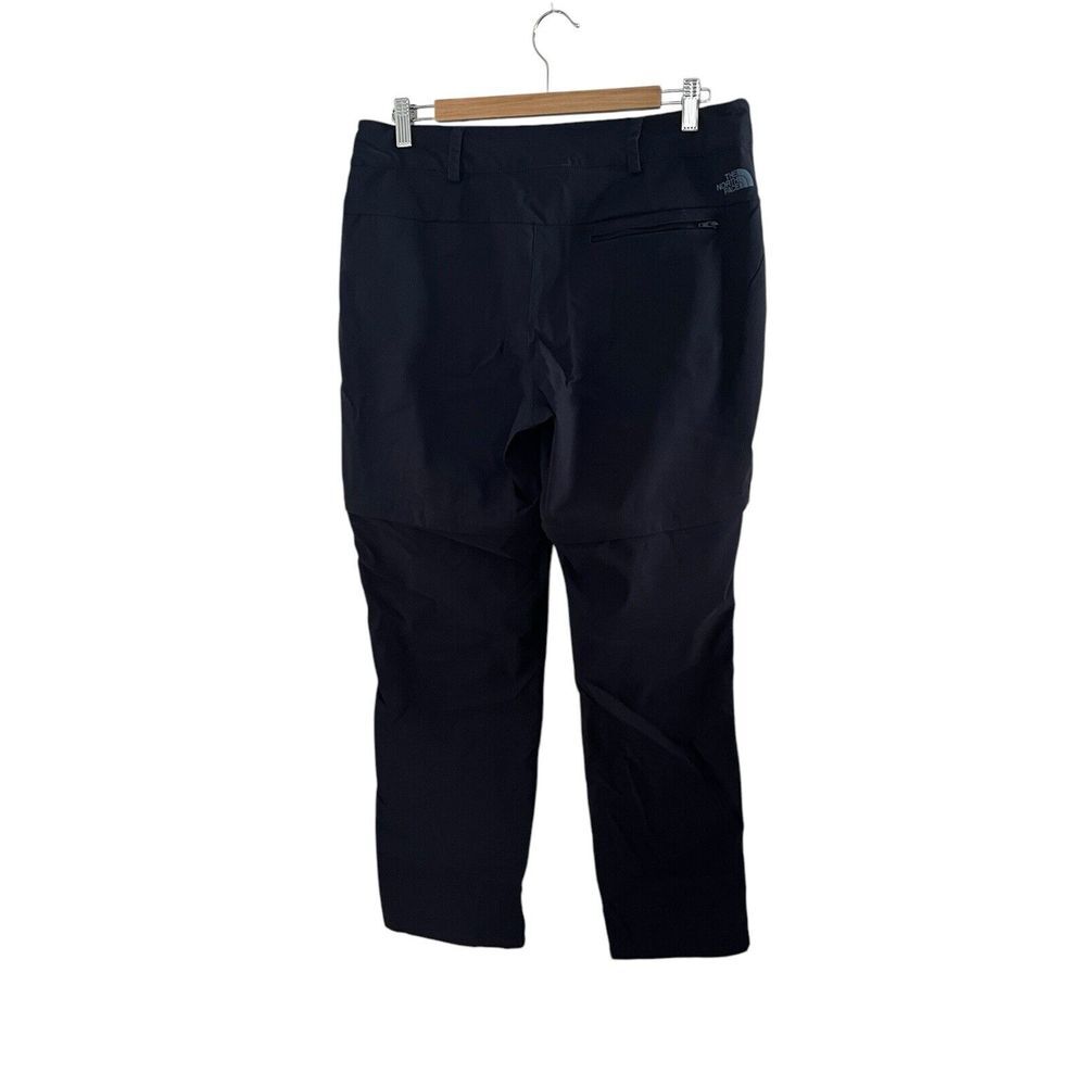 The North Face Womens 10 Blue Nylon Convertible Hiking Outdoors Pants Shorts - Picture 4 of 10